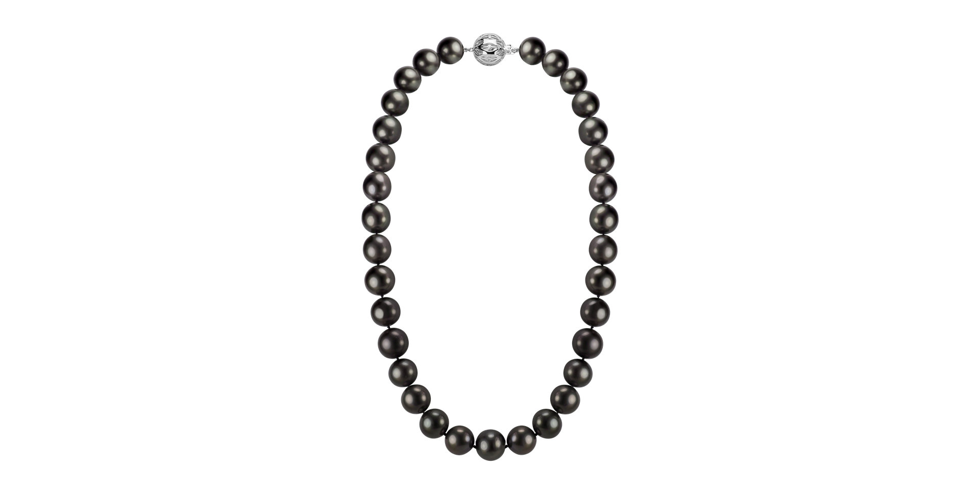 Diamond necklace with Pearl Divine Stardust