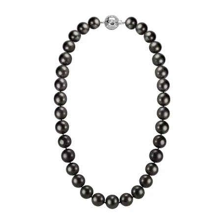 Diamond necklace with Pearl Divine Stardust