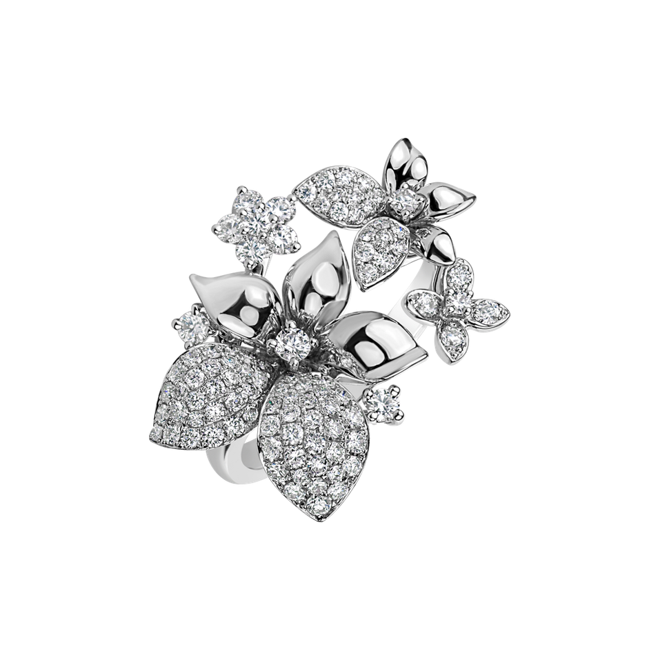 Diamond ring Floral Enigma