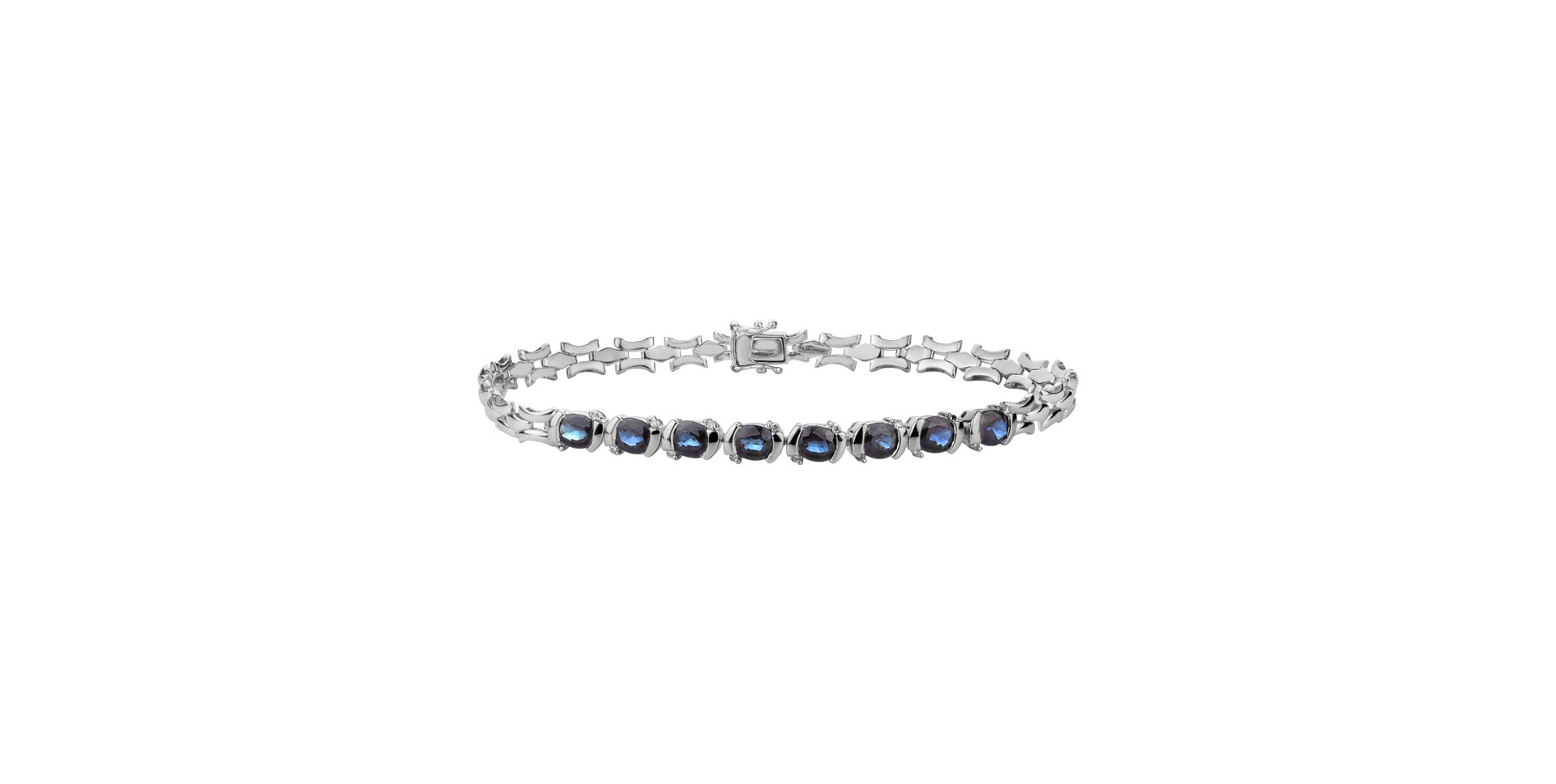 Diamond bracelet with Sapphire Colomar