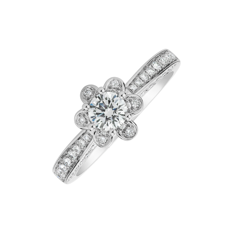 Diamond ring Fleur