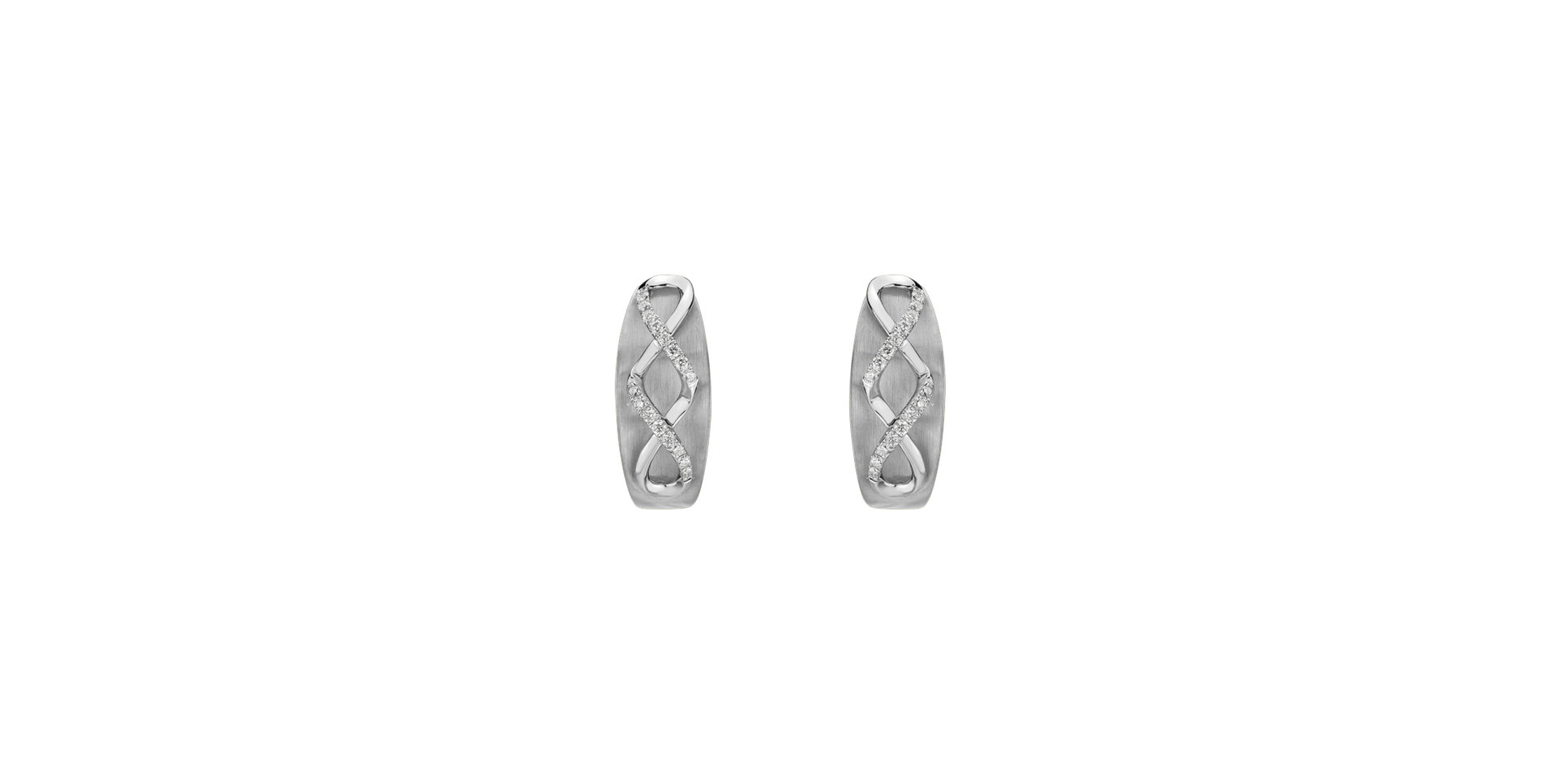 Diamond earrings Serene Illusion