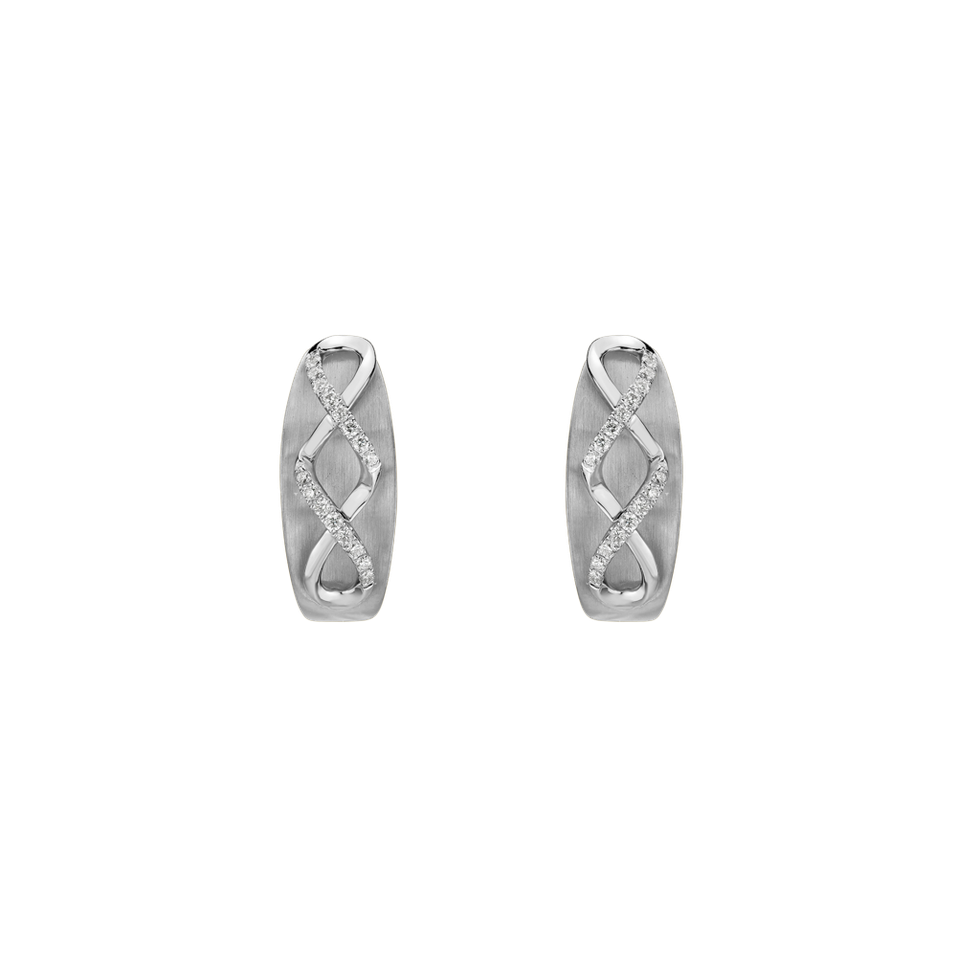 Diamond earrings Serene Illusion