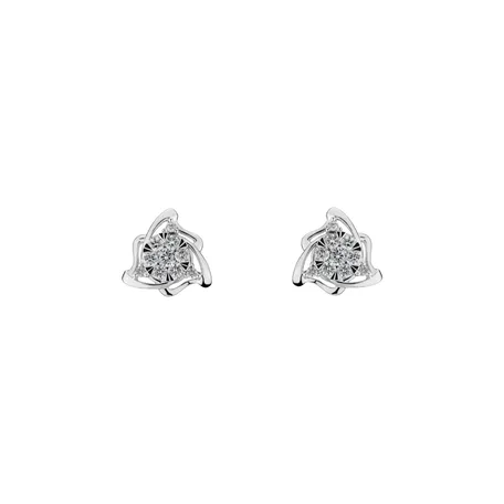 Diamond earrings Moonlit Mirage