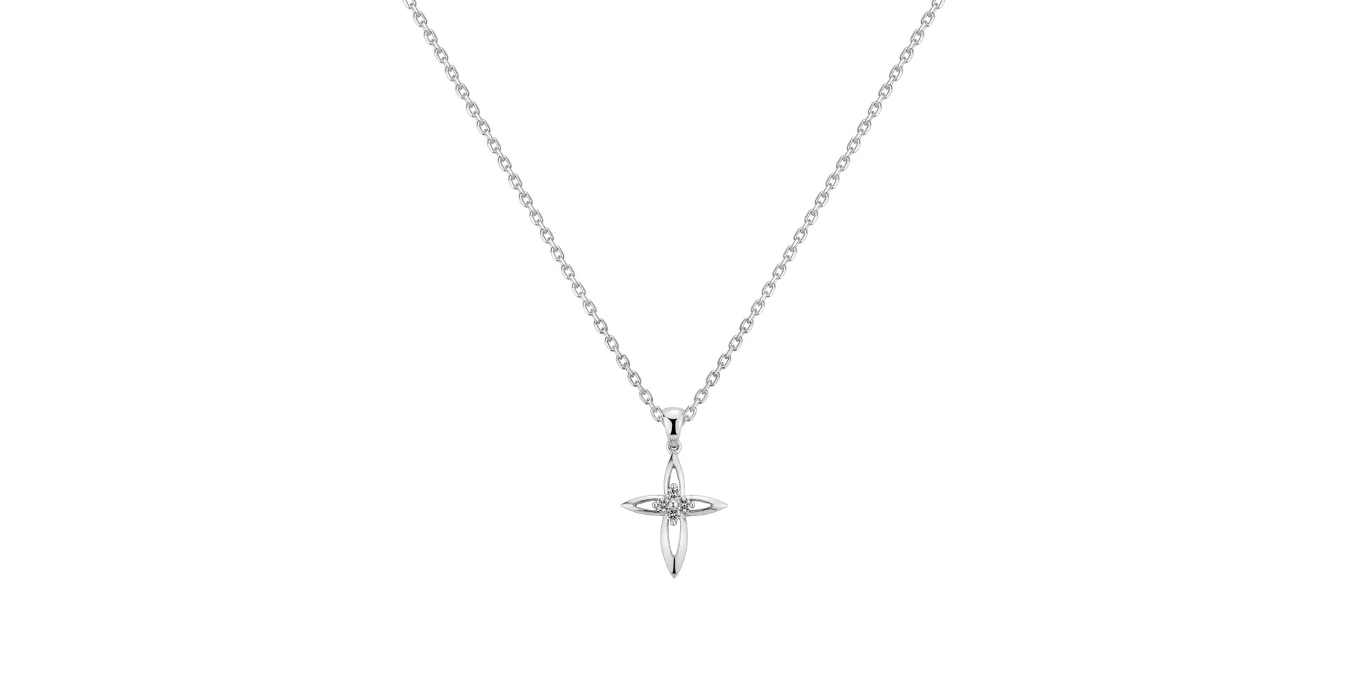 Diamond pendant Celestial Cross