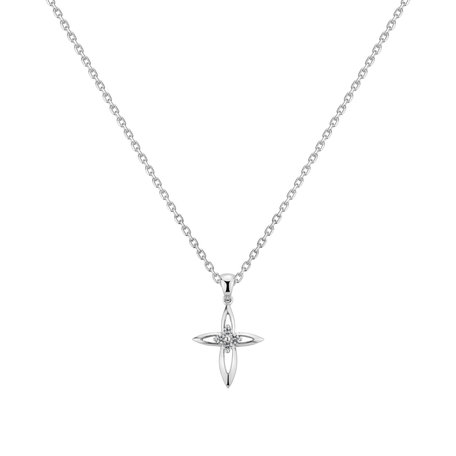 Diamond pendant Celestial Cross