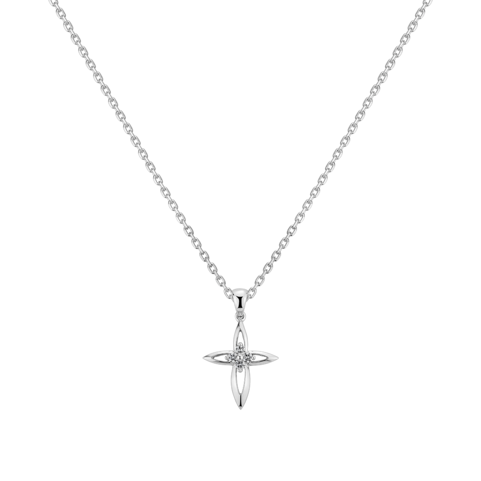 Diamond pendant Celestial Cross