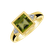 Diamond ring with Peridote Merigold Lodge2