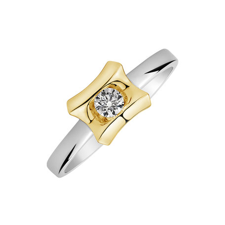 Diamond ring Square Love