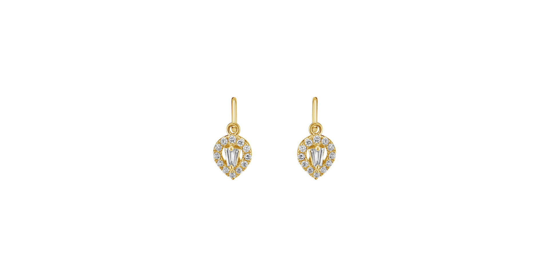 Children's diamond earrings Otilia