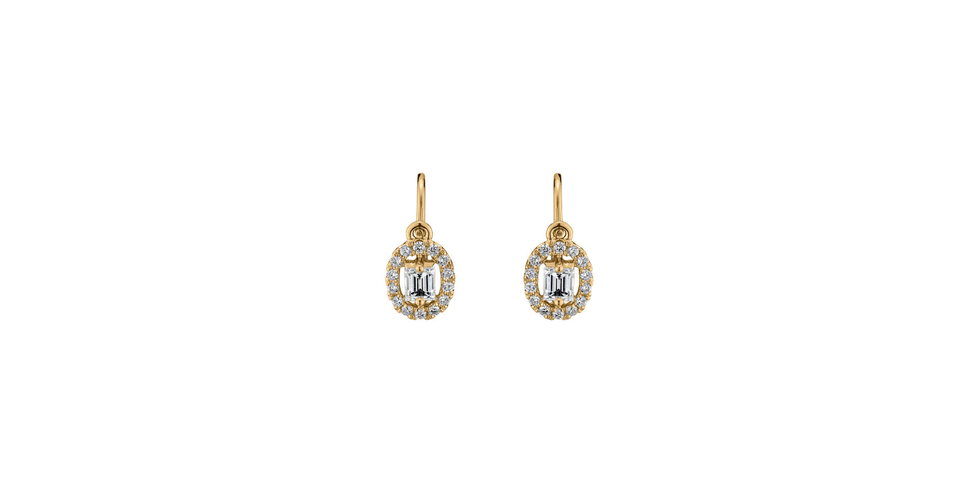 Children's diamond earrings Countess