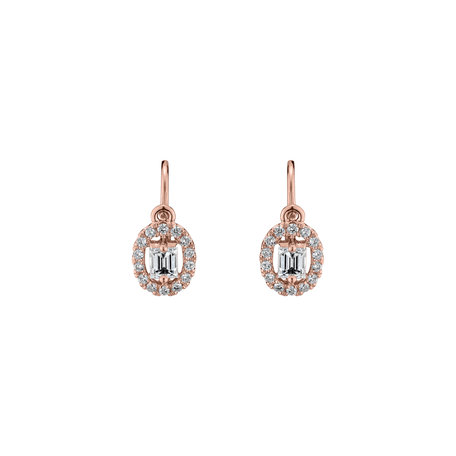 Children's diamond earrings Countess