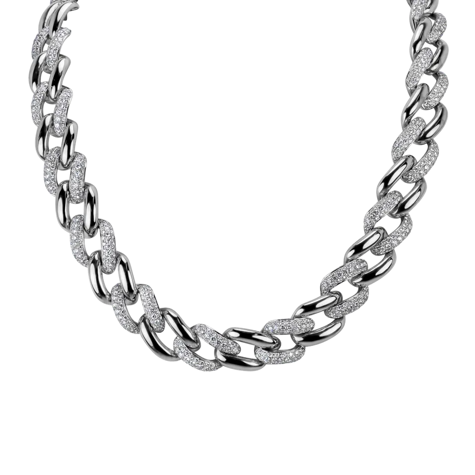 Diamond necklace Chain of Constellations