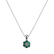 Diamond necklace with Emerald Fancy Daisy2