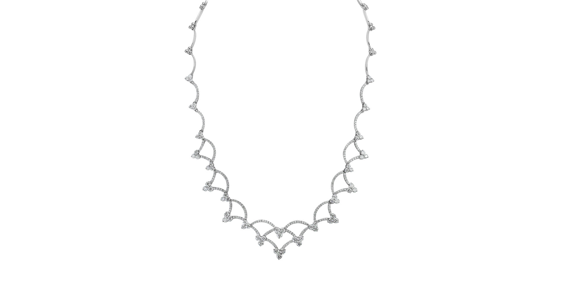 Diamond necklace Clover Meadow