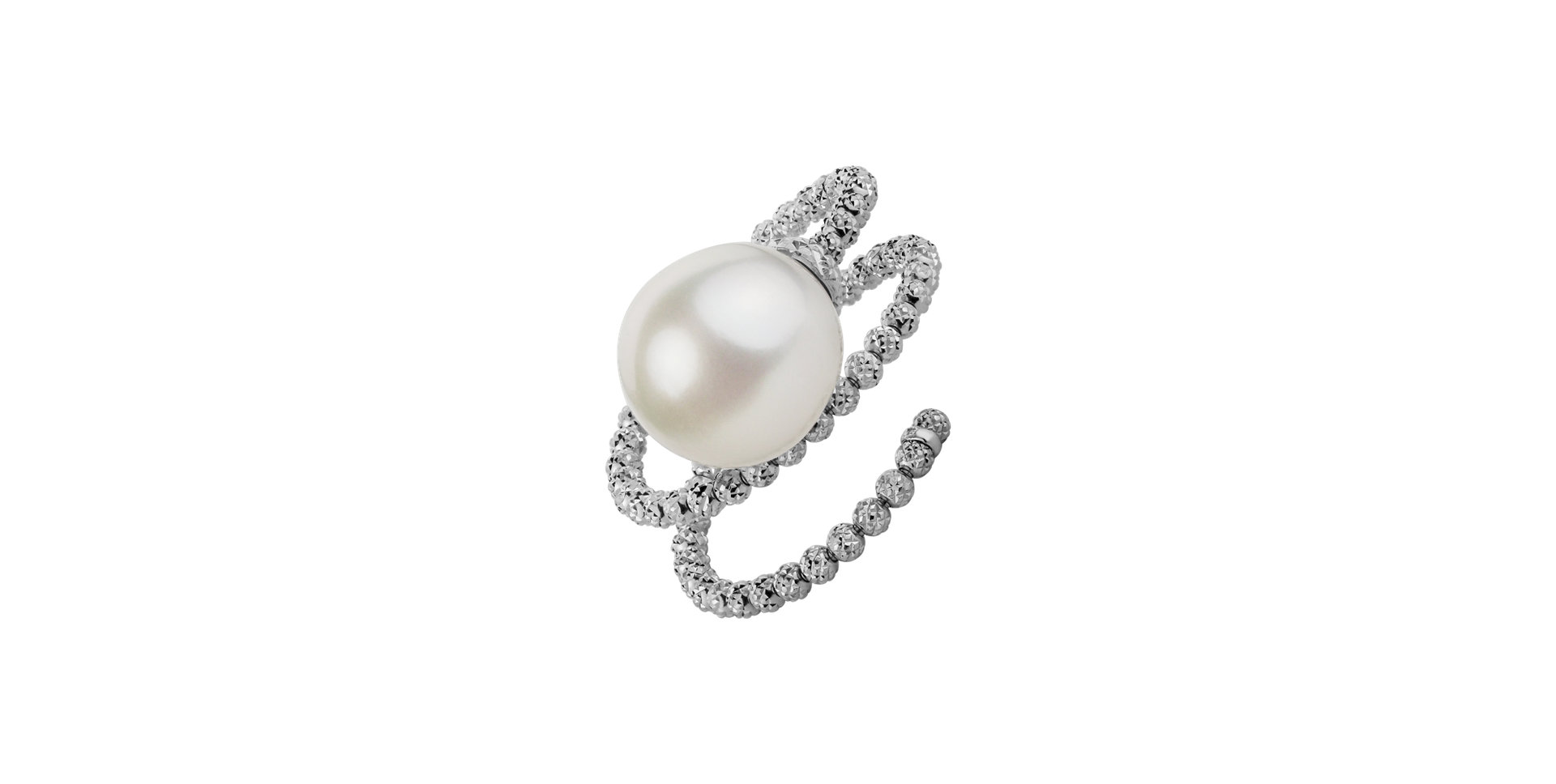 Ring with Pearl Ocean Energy
