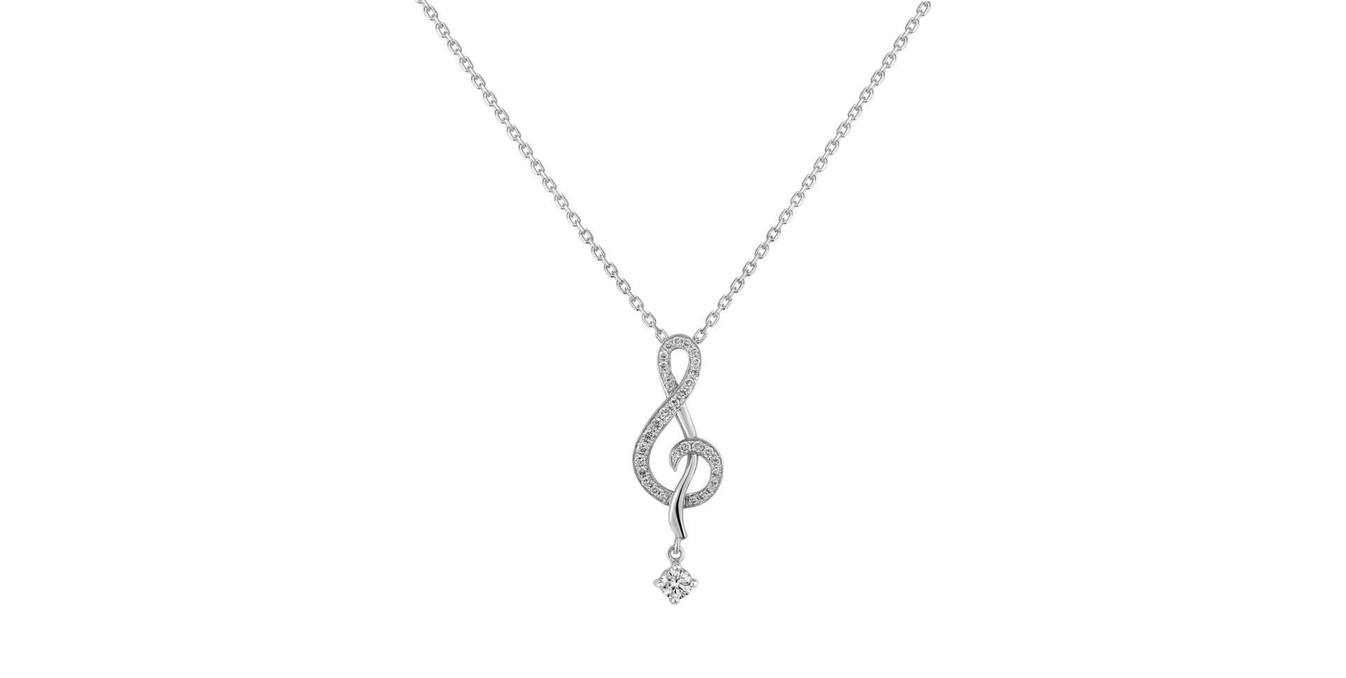 Diamond pendant Perfect Note