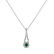 Diamond pendant with Emerald Green Fate2