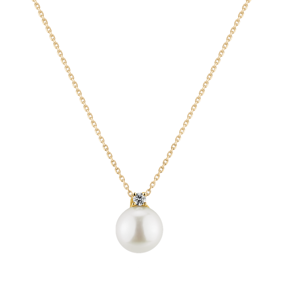 Diamond pendant with Pearl Duchess Treasure
