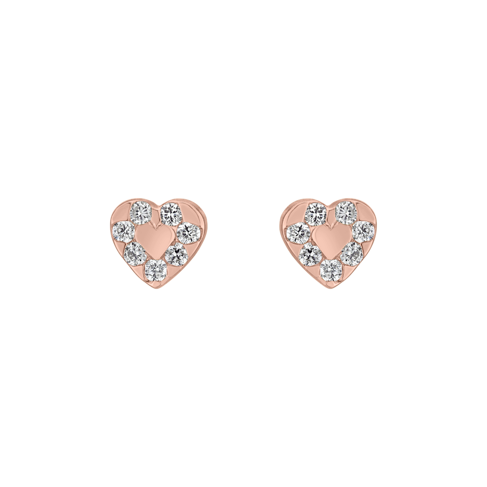 Diamond earrings Rosia Romance