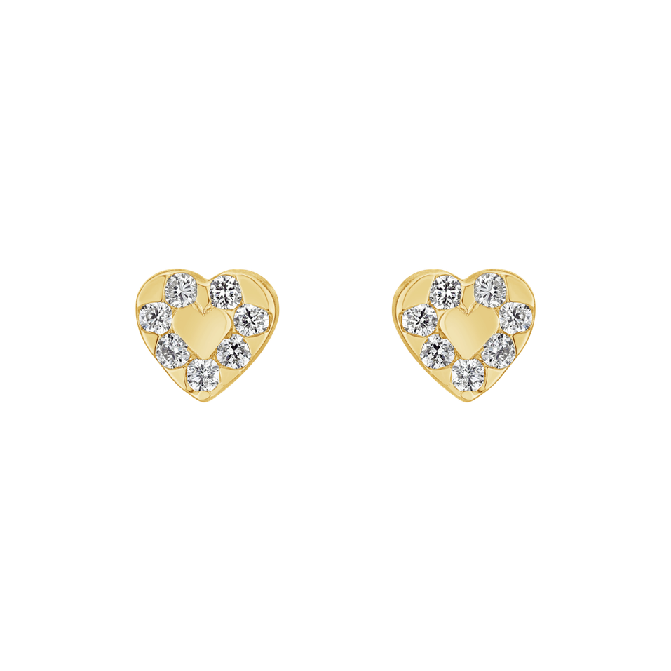 Diamond earrings Rosia Romance