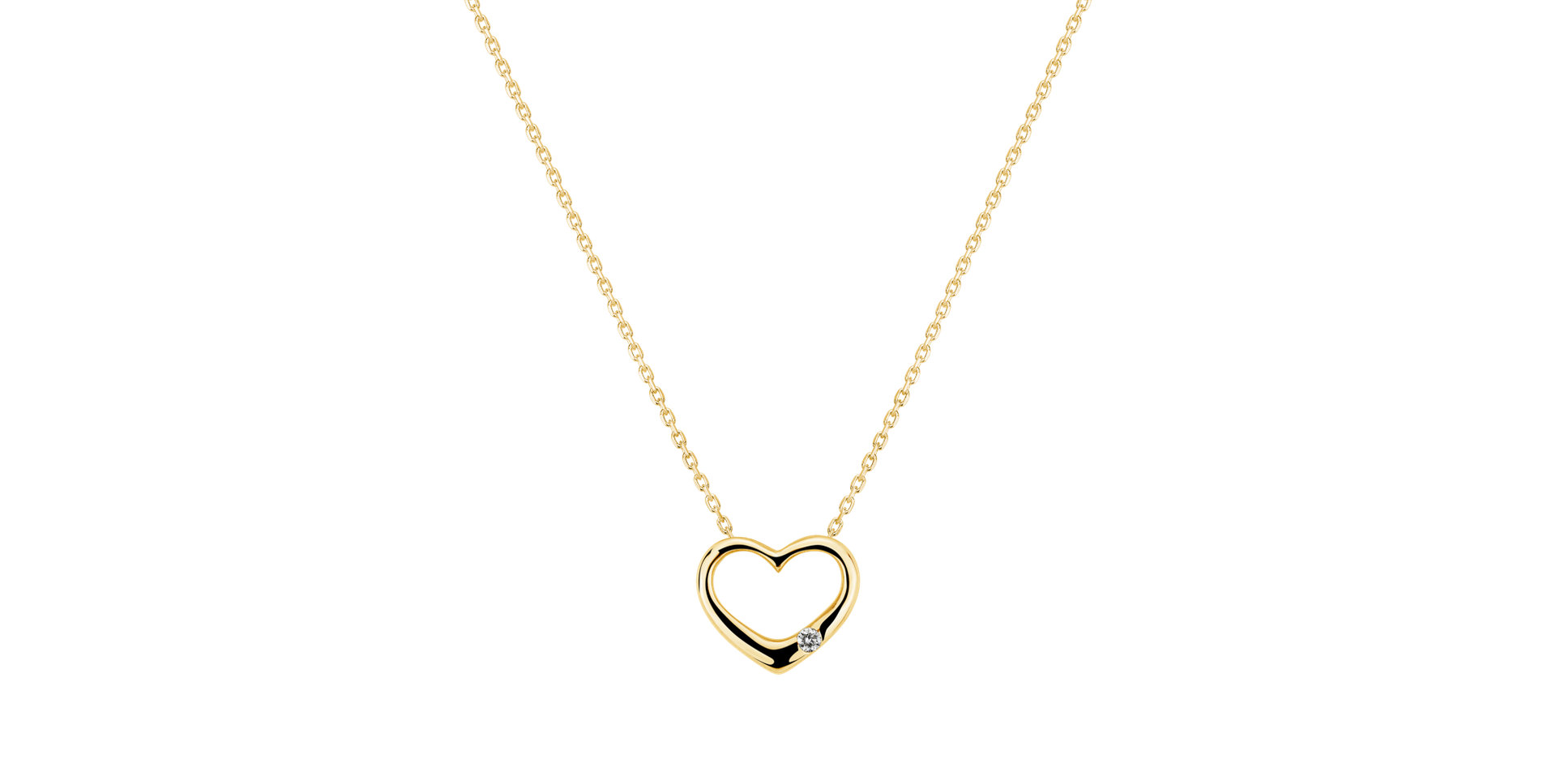 Diamond pendant Vicious Heart