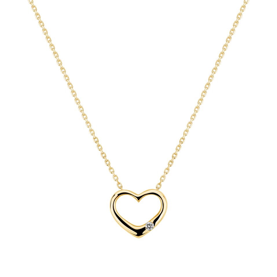 Diamond pendant Vicious Heart