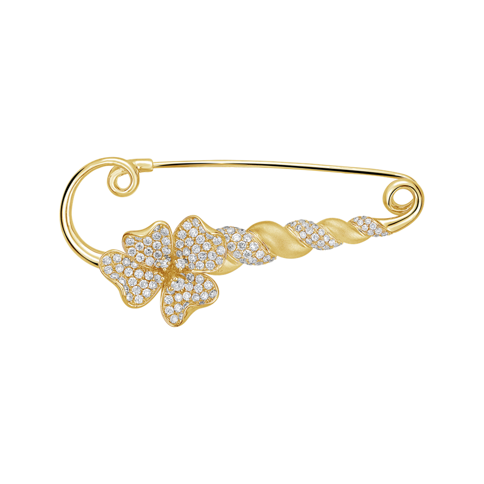 Diamond brooch Albertine