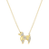 Necklace with black and white diamonds Little Poodle2