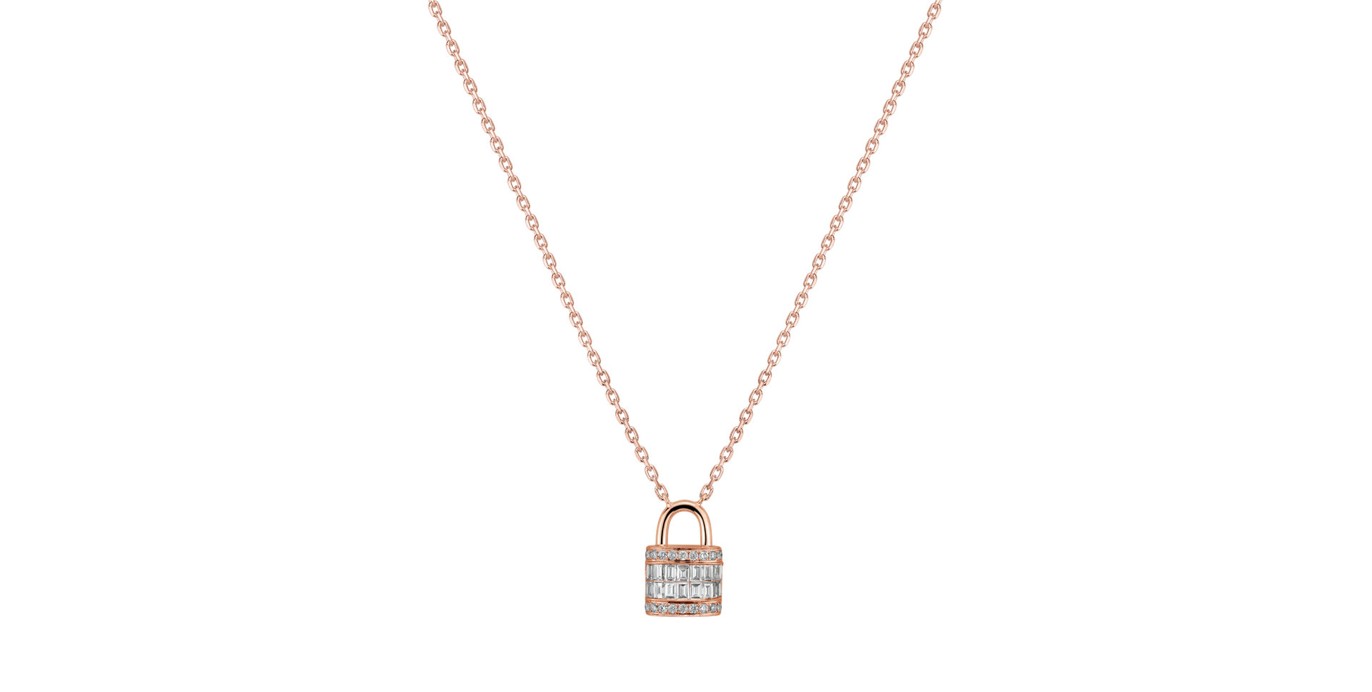 Diamond necklace Heaven Lock