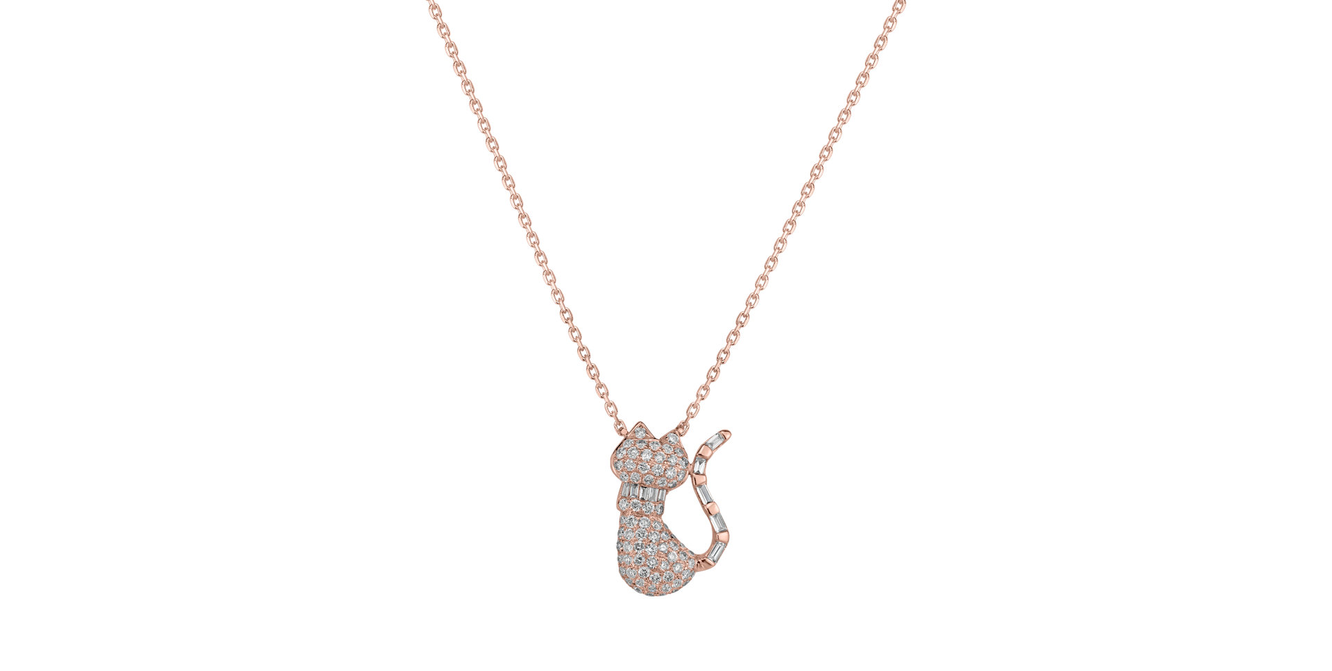 Diamond necklace Miss Cat