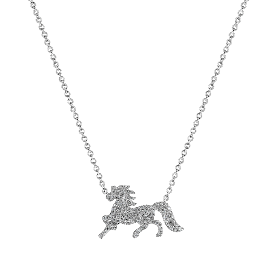 Diamond necklace Diamond Horse