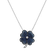 Diamond pendant with necklace and Sapphire My Joy2
