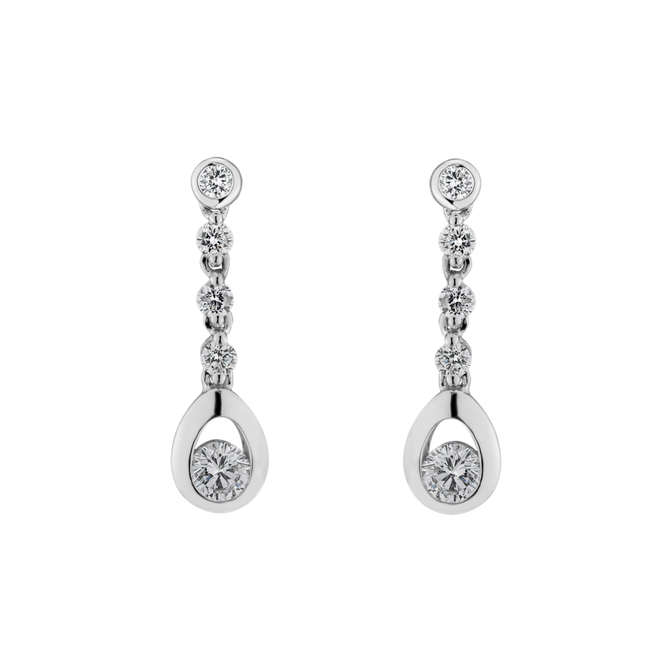 Diamond earrings Constellation Path