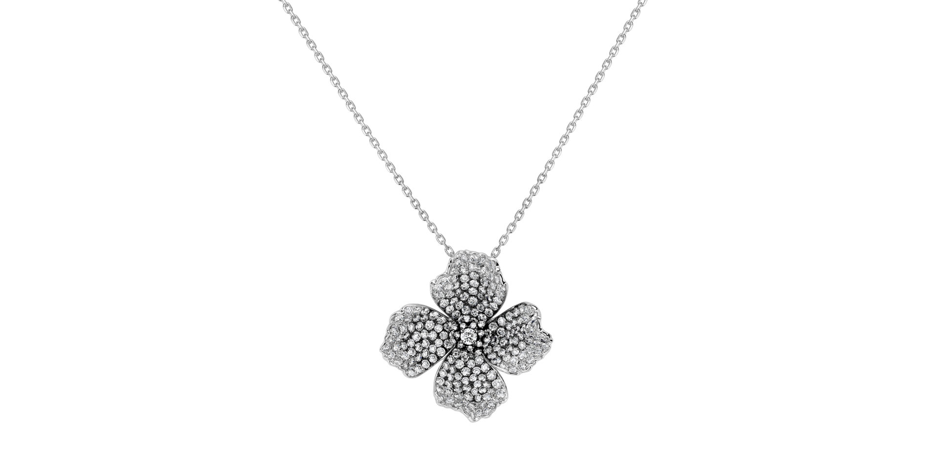 Diamond pendant Les Roses
