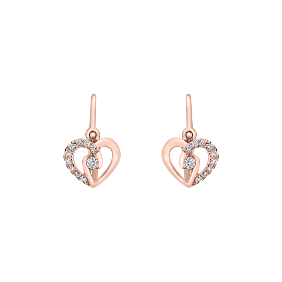 Children's diamond earrings Charming Darling