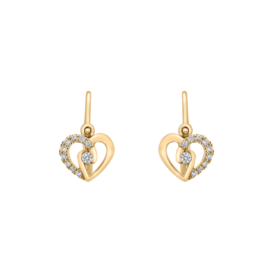 Children's diamond earrings Charming Darling
