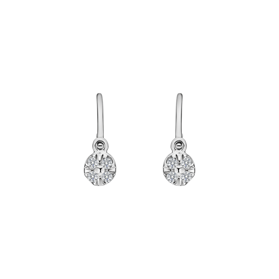 Children's diamond earrings Star Angels