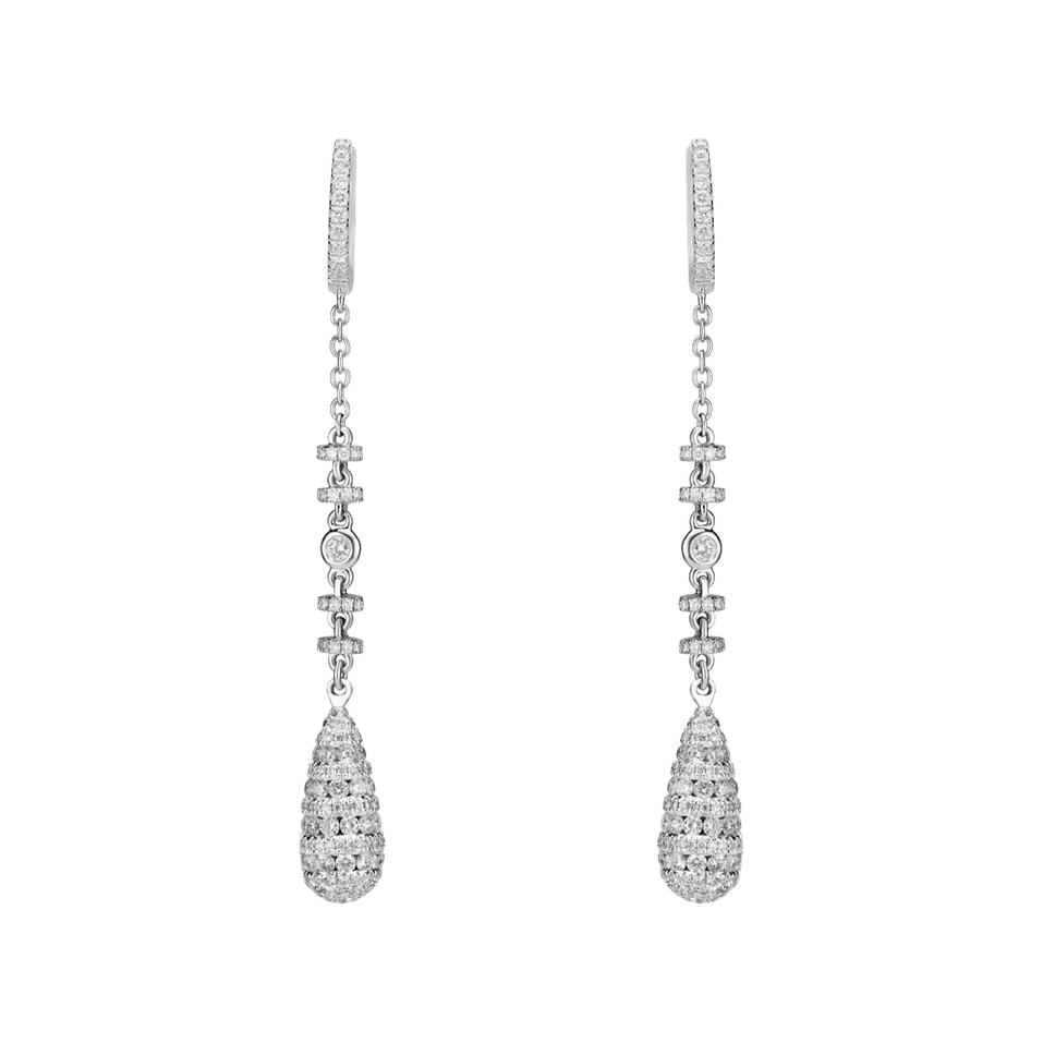 Diamond earrings Sparkling Rain