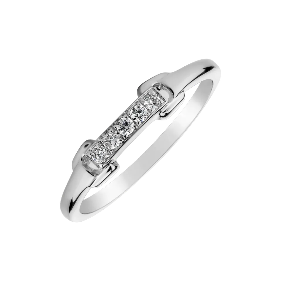 Diamond ring Rosalia Charm