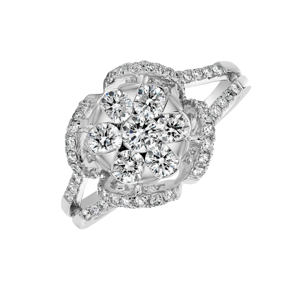 Diamond ring Fleur