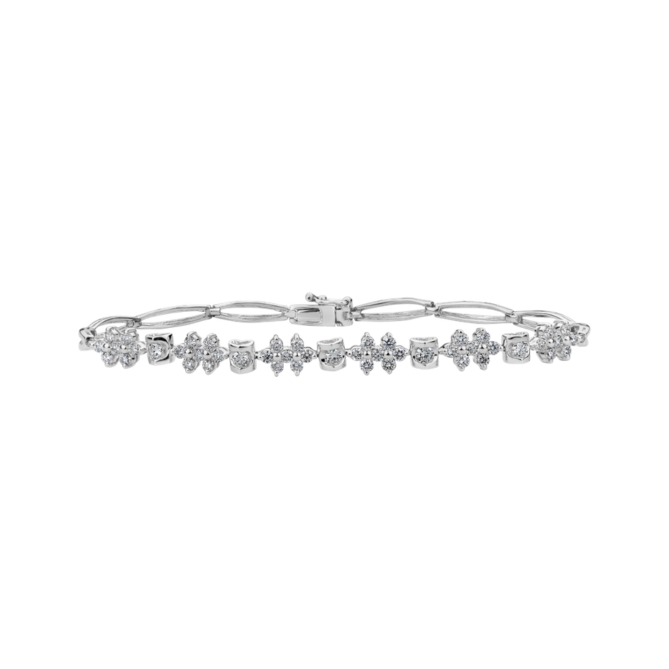 Bracelet with diamonds Crépuscule