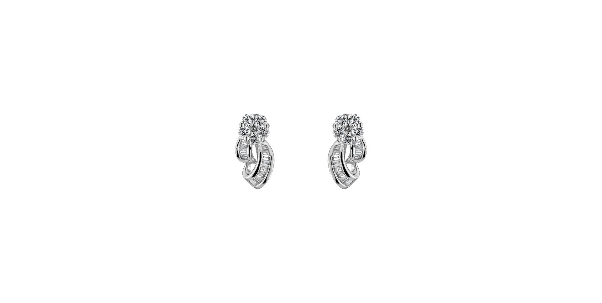 Diamond earrings Harmony of Diamonds