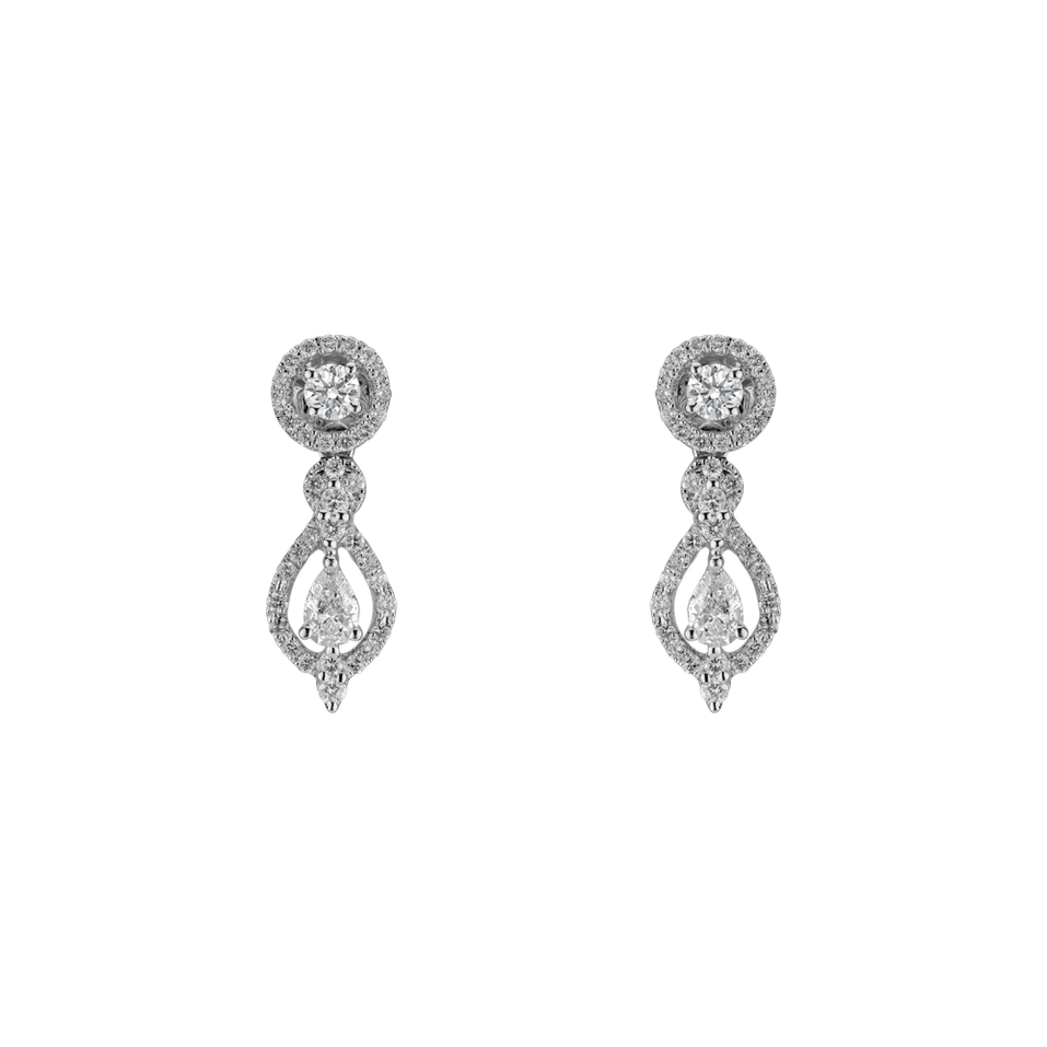 Diamond earrings Levison