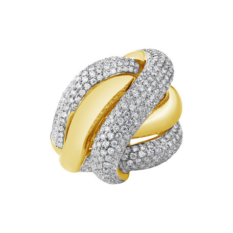 Diamond ring Sun Snake
