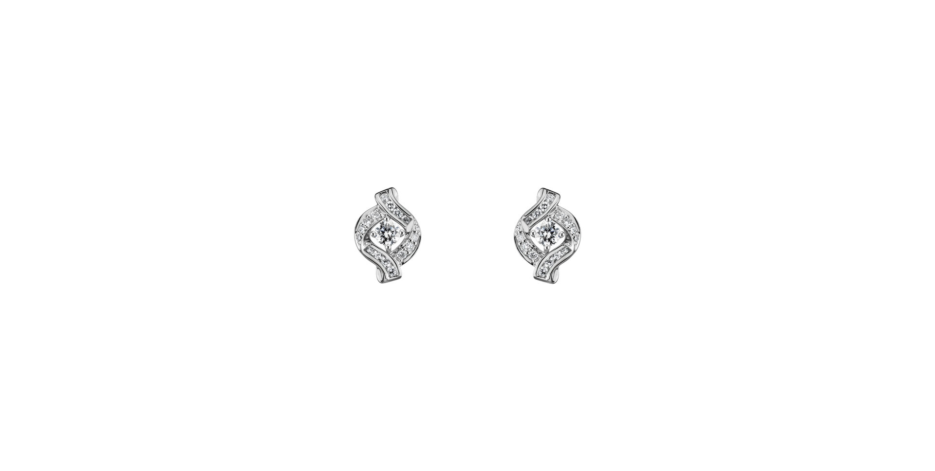 Diamond earrings Light of Moon