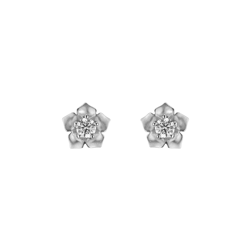 Diamond earrings Sublime Bloom