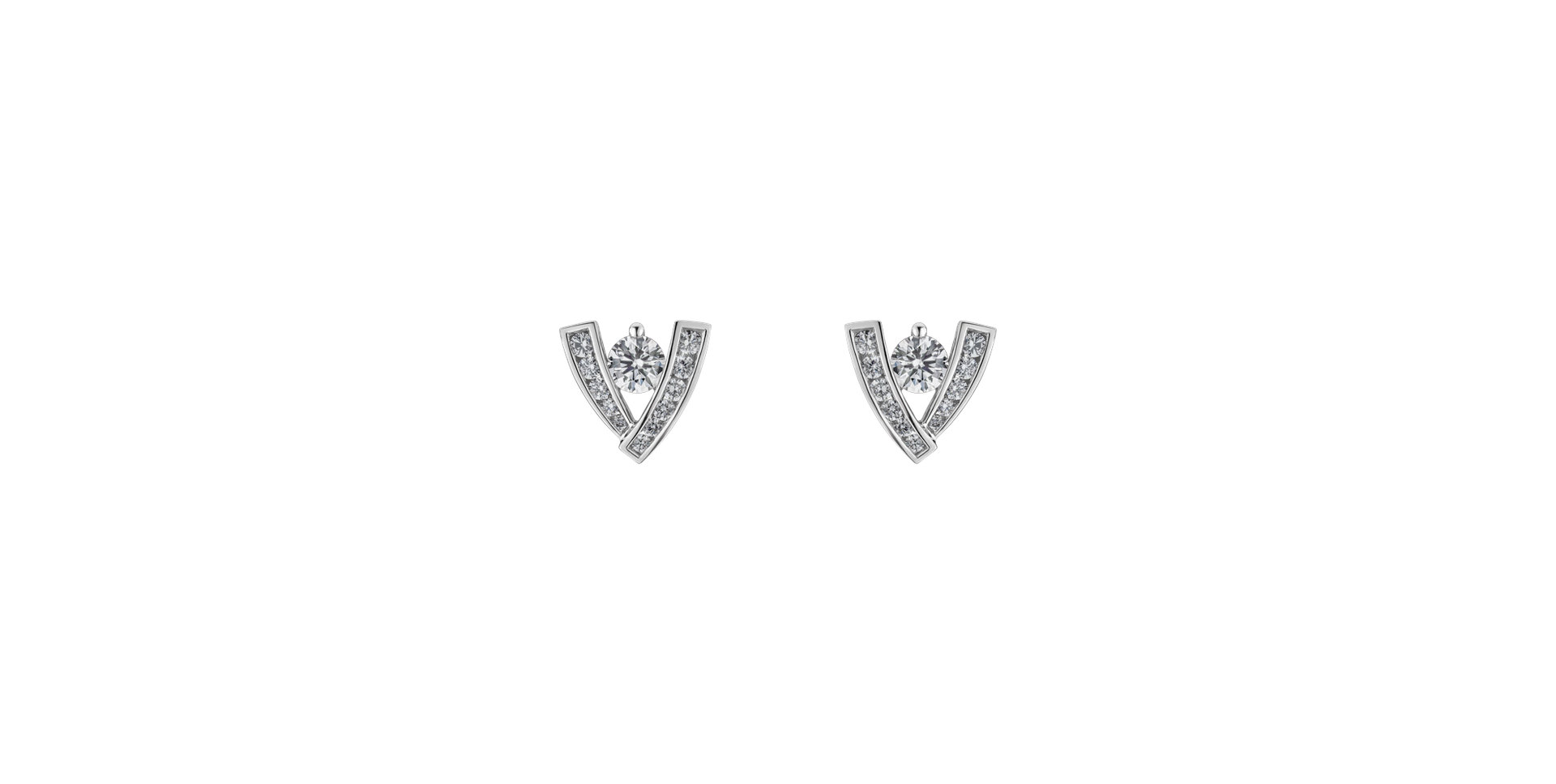 Diamond earrings Victorius