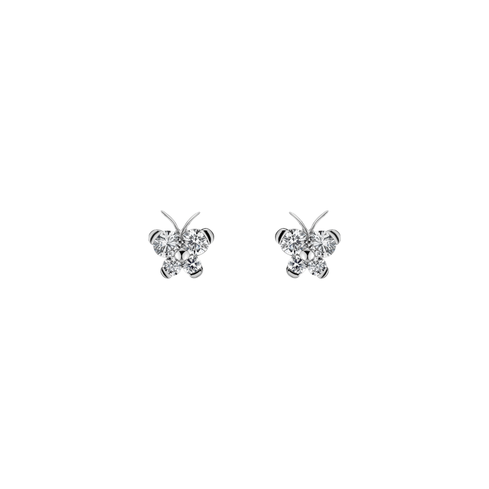Diamond earrings Baby Papillon
