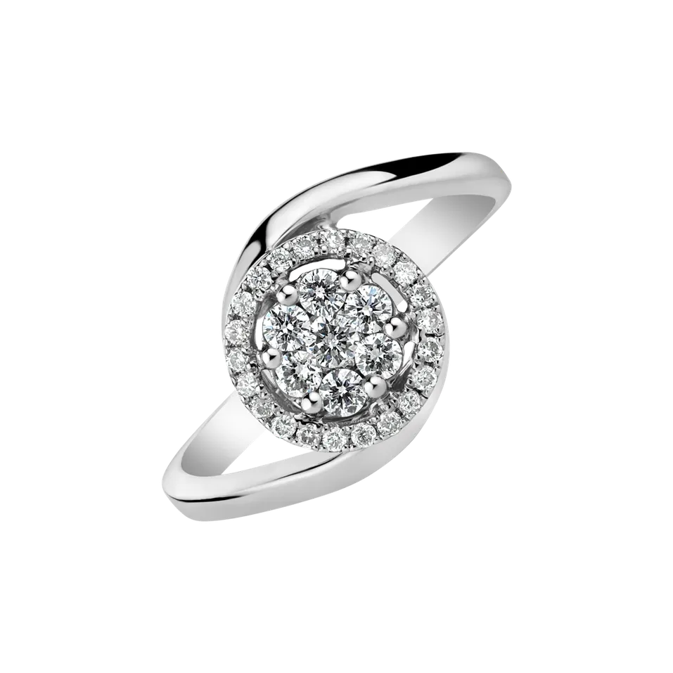 Diamond ring Orion Galaxy